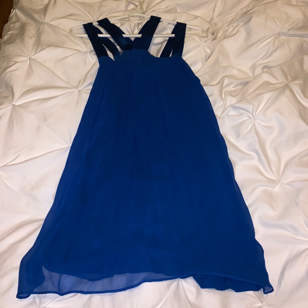 Royal Blue Flowy Dress